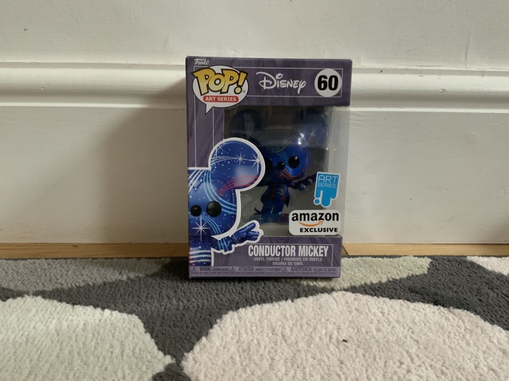 60 Conductor Mickey (Art Series) - Disney vinyl figure collectible [Barcode 889698556811] - Main Image 2
