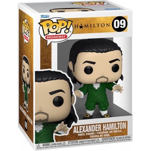 Hamilton: Alexander Hamilton (Green Coat) - Hamilton vinyl figure collectible [Barcode 889698592697] - Main Image 2