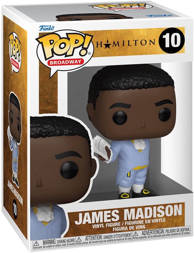 James Madison - Hamilton vinyl figure collectible [Barcode 889698592703] - Main Image 2