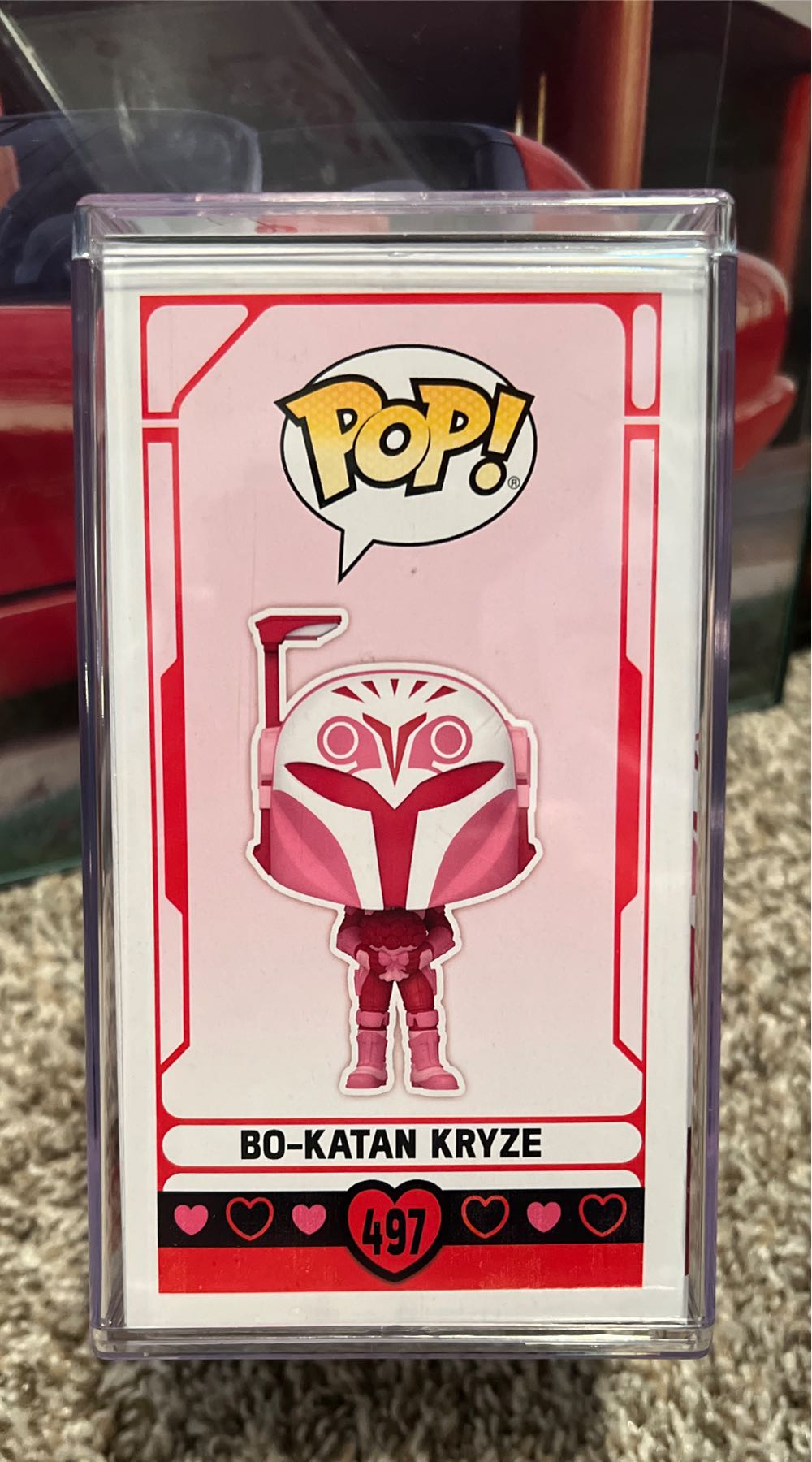 497 Bo-Katan Kryze, Valentine’s Day - Star Wars vinyl figure collectible [Barcode 889698601214] - Main Image 4