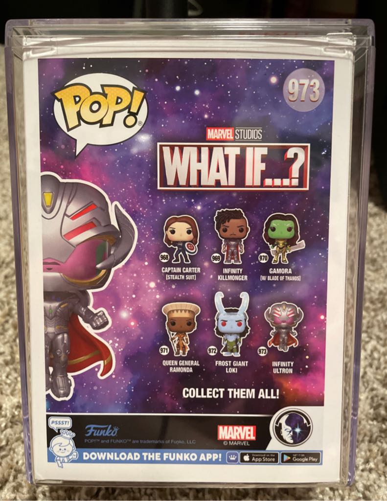 Infinity Ultron - What If...? vinyl figure collectible [Barcode 889698586481] - Main Image 2