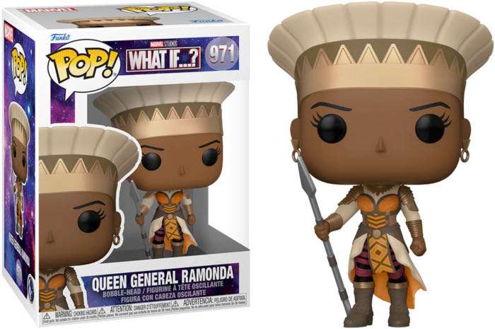 Queen General Ramonda - What If...? vinyl figure collectible [Barcode 889698586504] - Main Image 2