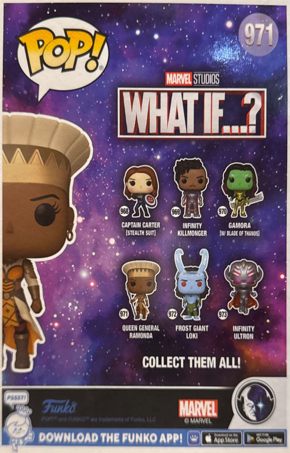 Queen General Ramonda - What If...? vinyl figure collectible [Barcode 889698586504] - Main Image 3