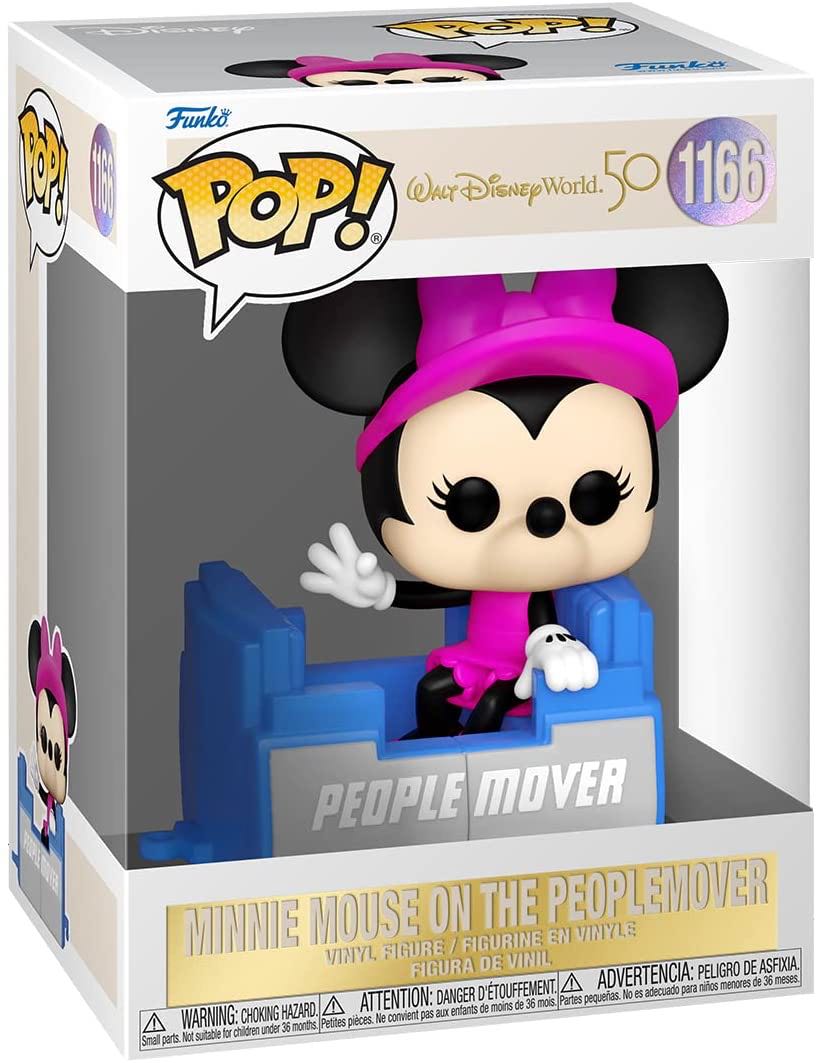 Minnie Mouse One The Peoplemover  - 1166 (Walt Disney World 50) Funko Pop - Disney Parks vinyl figure collectible [Barcode 889698595087] - Main Image 2
