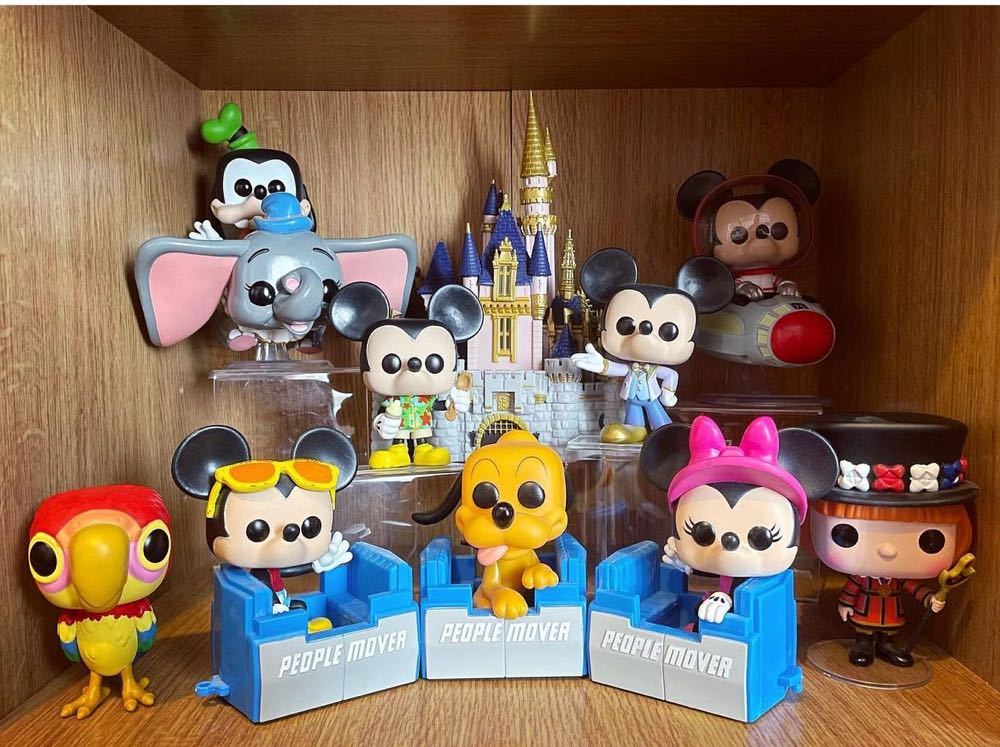 Stitch On The Peoplemover - 1163 -exclusive -  (Walt Disney World 50) Funko Pop - Disney vinyl figure collectible [Barcode 889698606578] - Main Image 4