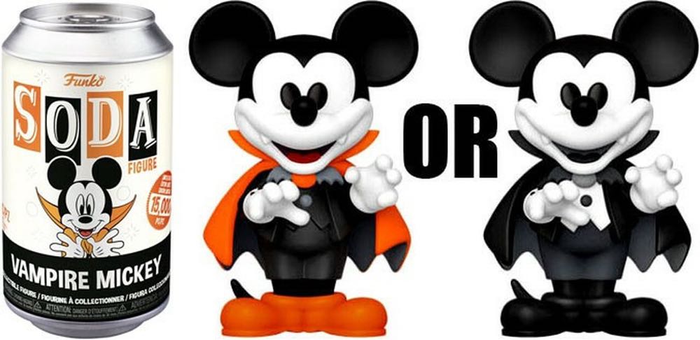 Funko Soda - Vampire Mickey - Mickey Mouse vinyl figure collectible - Main Image 2
