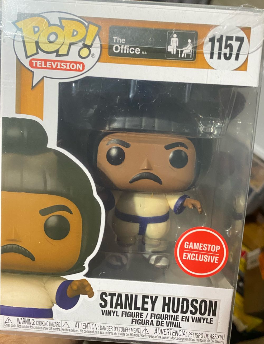 Office:  1157 Stanley Hudson (Sumo) - Funko vinyl figure collectible [Barcode 889698541602] - Main Image 3