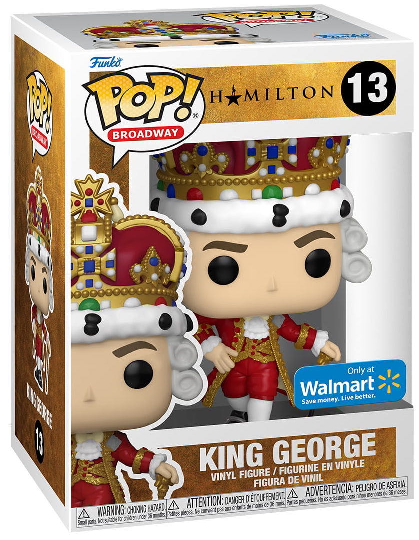 Hamilton: King George - Hamilton vinyl figure collectible [Barcode 889698601412] - Main Image 2
