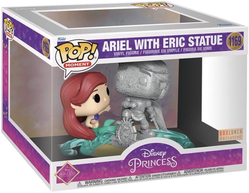 Ariel With Eric Statue - Disney Princess vinyl figure collectible [Barcode 889698587952] - Main Image 2