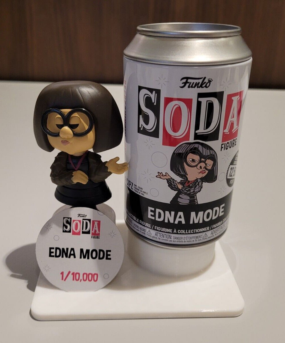 Funko Soda - Edna Mode - The Incredibles vinyl figure collectible - Main Image 3