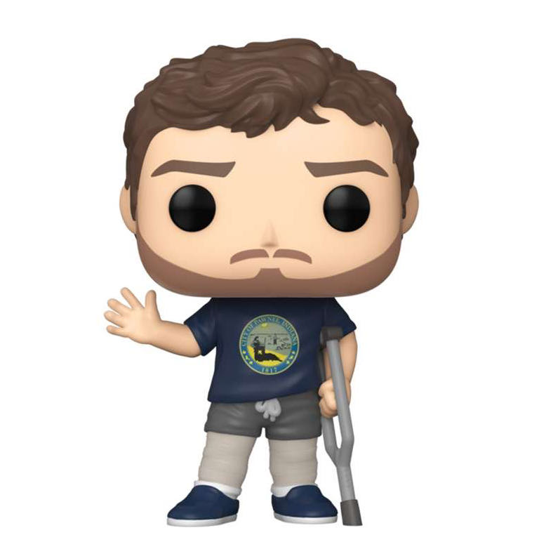 Andy (With Leg Casts) - Parks and Recreation vinyl figure collectible [Barcode 889698567718] - Main Image 3