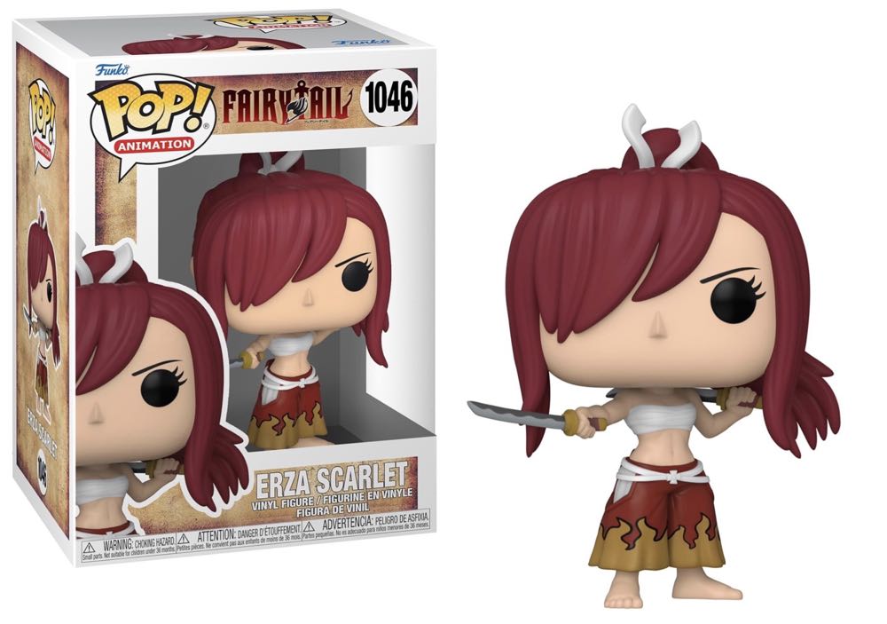 Erza Scarlet Pop! 1046 - Fairy Tail vinyl figure collectible [Barcode 889698573382] - Main Image 2