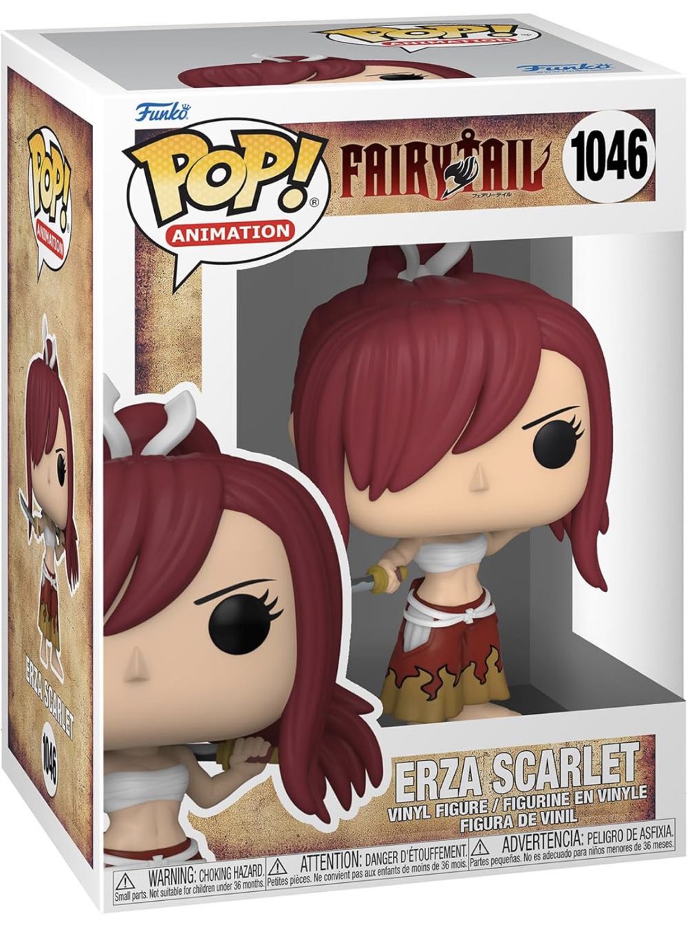 Erza Scarlet Pop! 1046 - Fairy Tail vinyl figure collectible [Barcode 889698573382] - Main Image 3