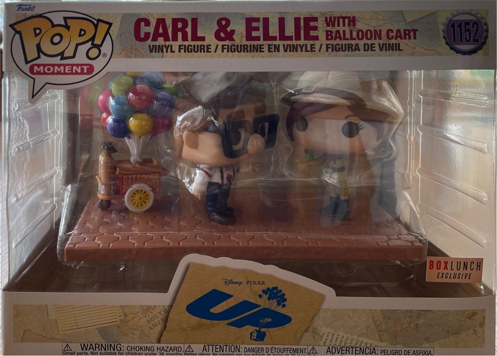 Carl And Ellie With The Ballon Cart - Up vinyl figure collectible [Barcode 889698589444] - Main Image 2