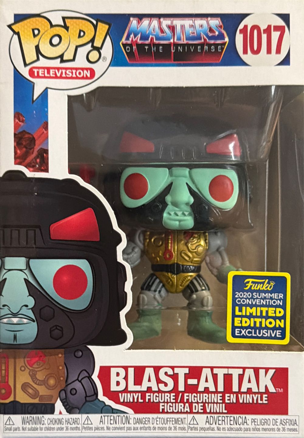 MOTU -1017- Blast-Attack - Masters of the Universe vinyl figure collectible - Main Image 4