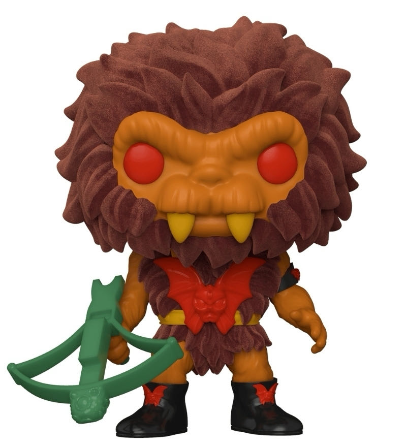 Grizzlor - Flocked - Masters of the Universe vinyl figure collectible [Barcode 889698541312] - Main Image 3