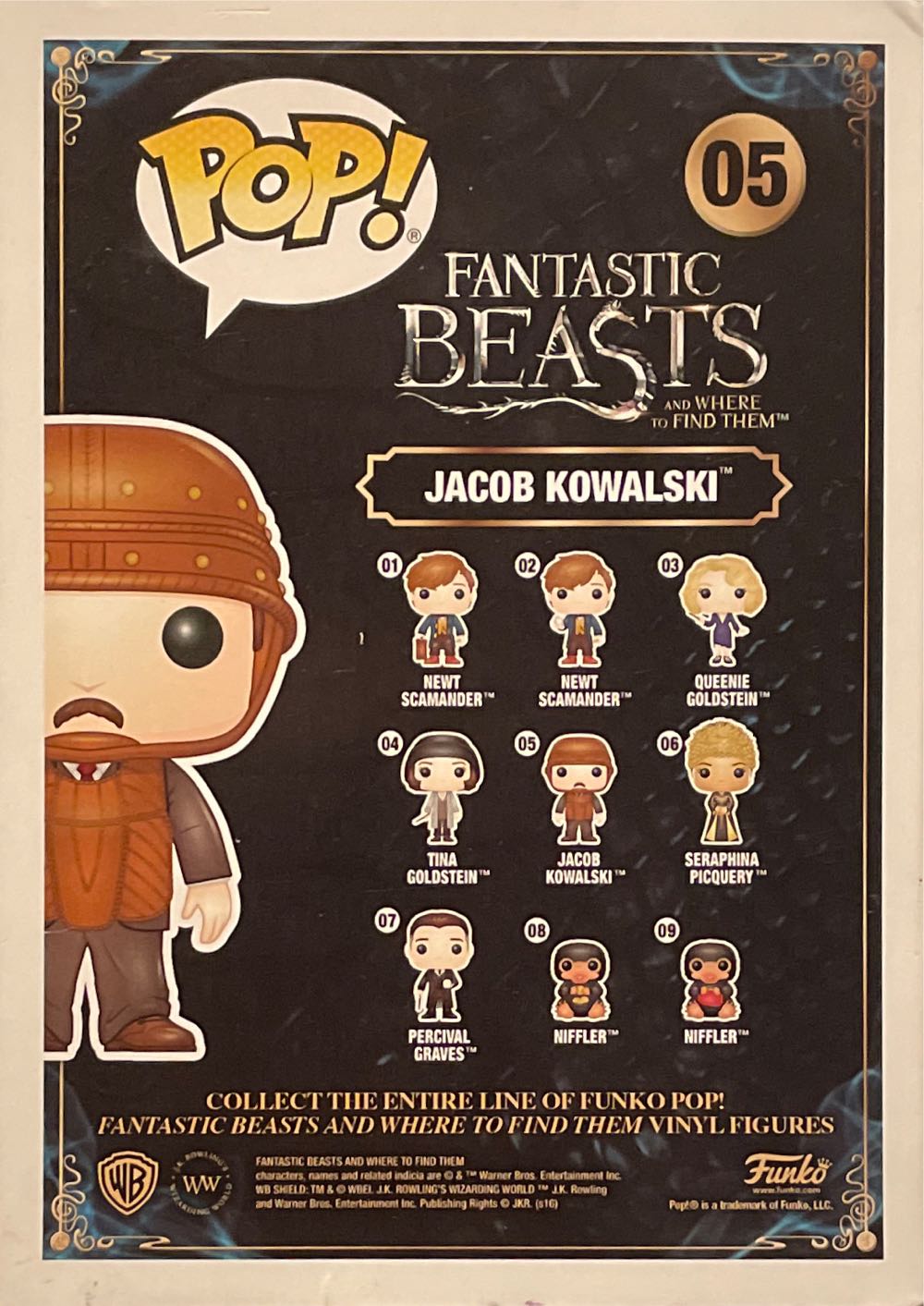 Jacob Kowalski - Fantastic Beasts And Where to Find Them vinyl figure collectible [Barcode 889698112741] - Main Image 2