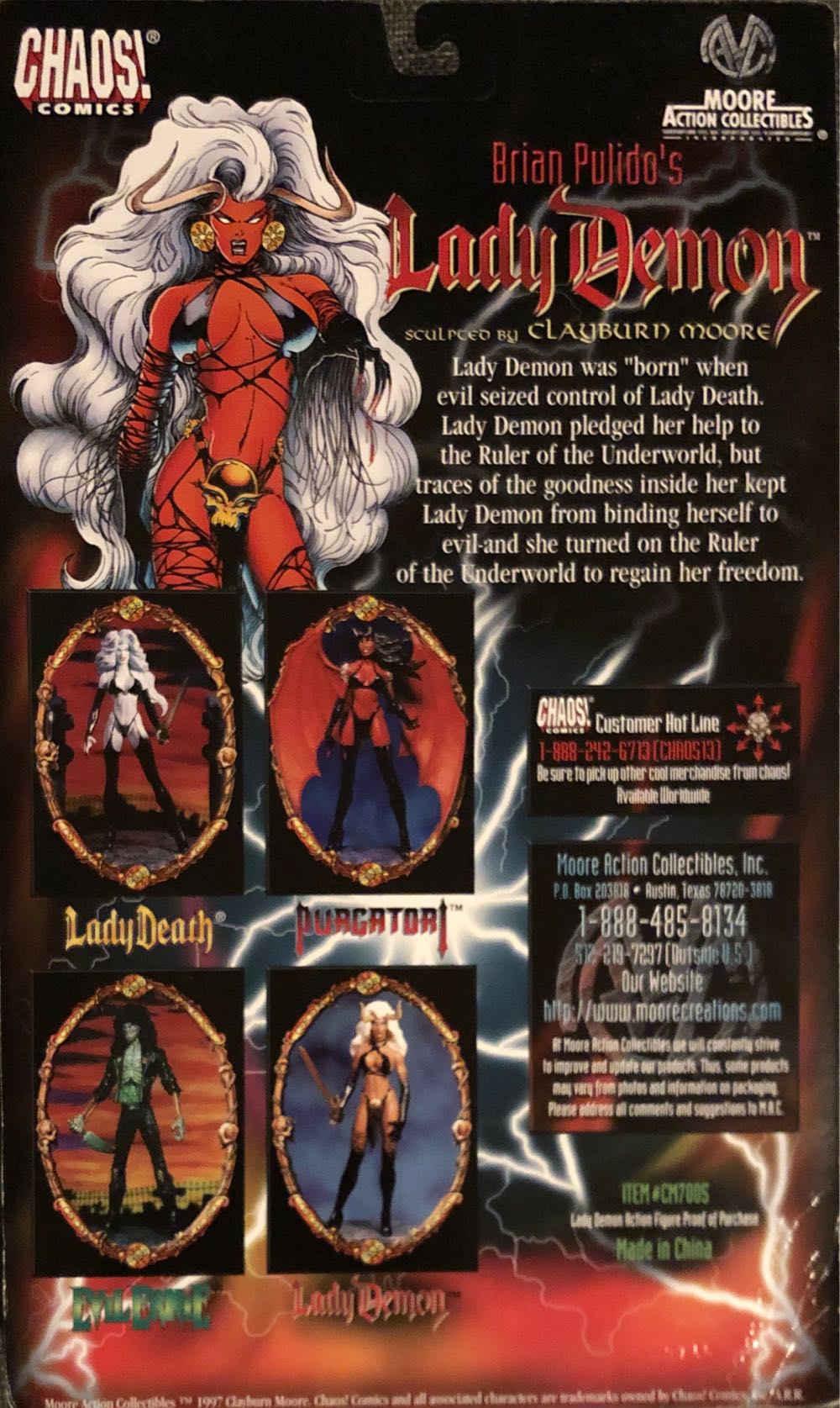 Lady Demon  vinyl figure collectible - Main Image 2
