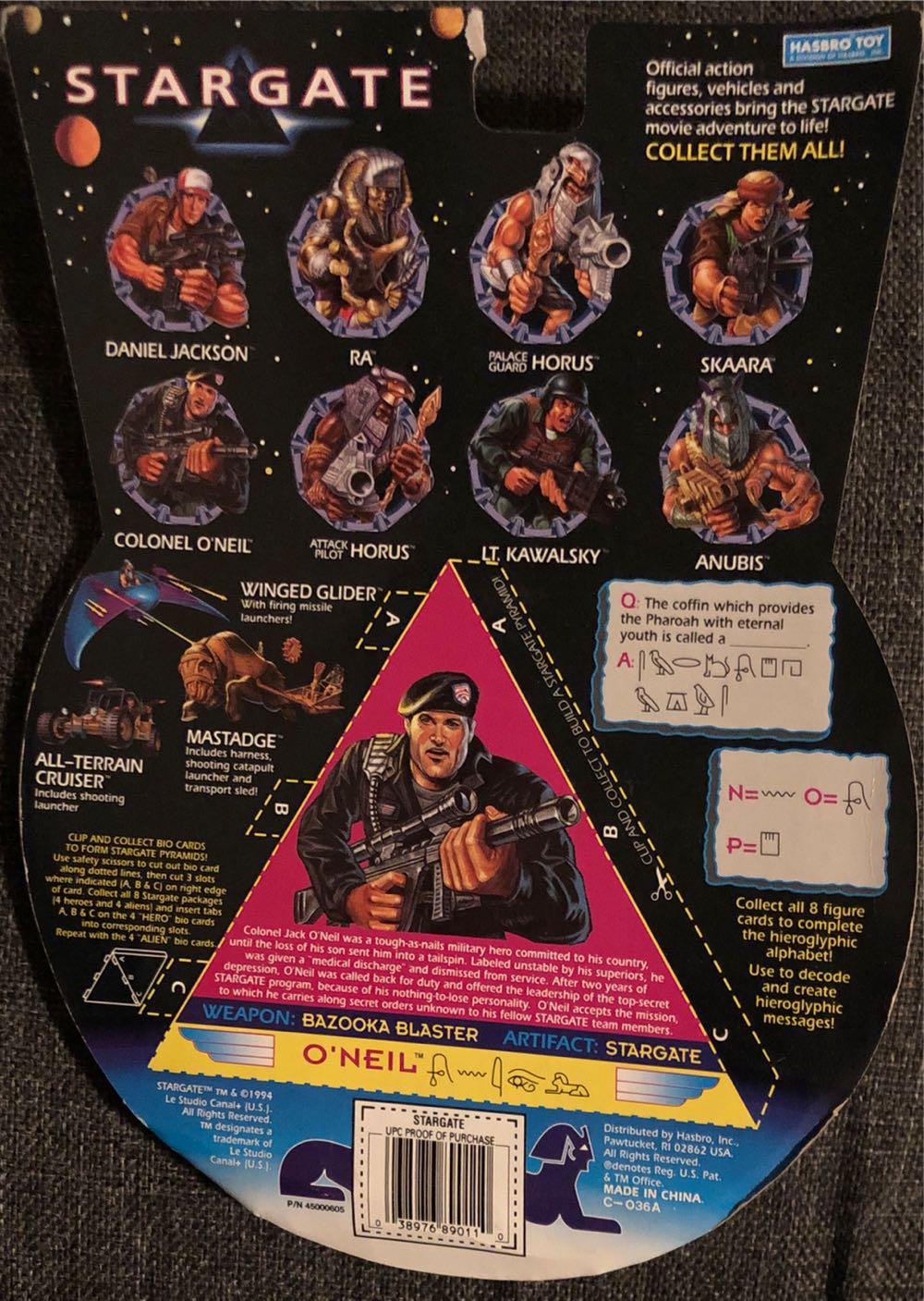 Stargate Col. O’neil Team Leader  vinyl figure collectible [Barcode 038976890110] - Main Image 2