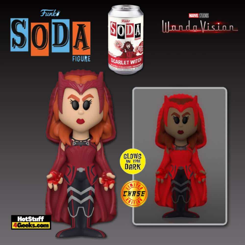 Marvel’s WandaVision: Scarlet Witch  - Marvel Universe vinyl figure collectible [Barcode 889698549578] - Main Image 3