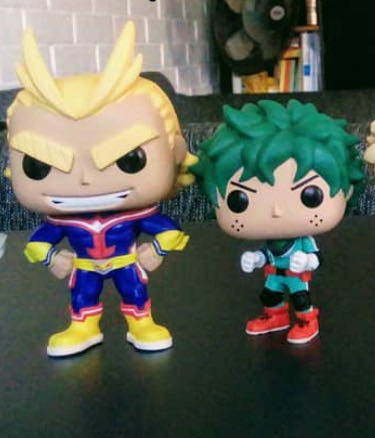 All Might & Deku - My Hero Academia vinyl figure collectible [Barcode 889698581486] - Main Image 3