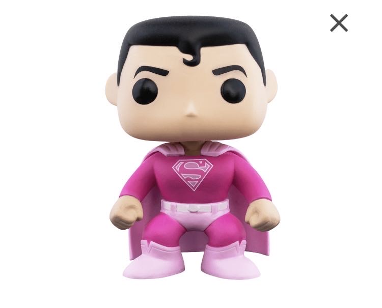 Superman (Pink) - DC: Superheroes vinyl figure collectible - Main Image 2