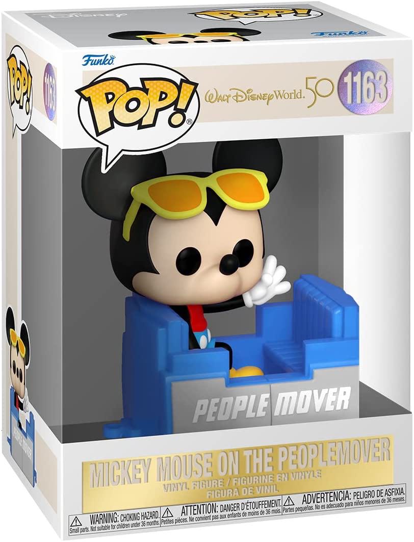 Mickey Mouse On The Peoplemover - 1163 - (Walt Disney World 50) Funko Pop - Disney Parks vinyl figure collectible [Barcode 889698595070] - Main Image 2