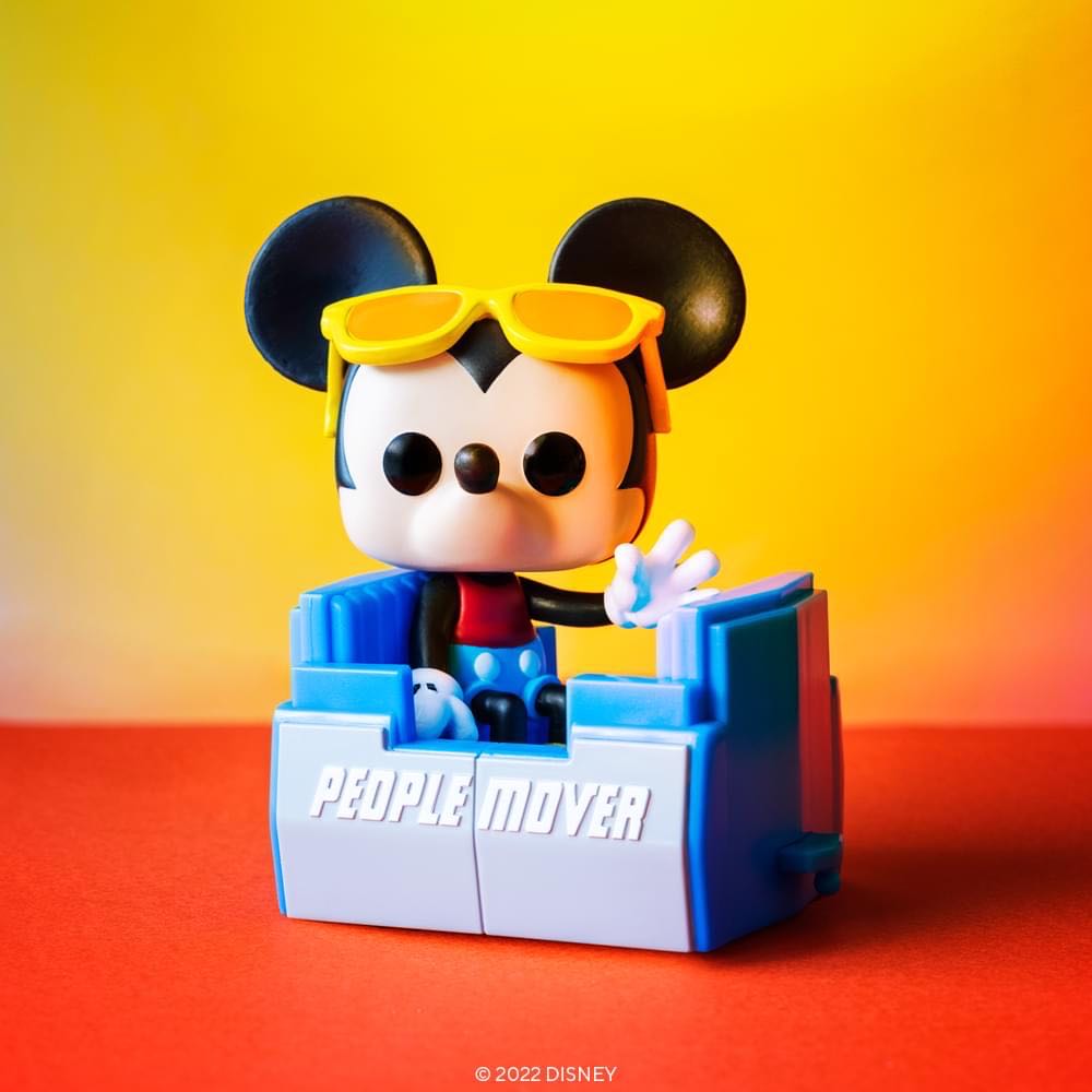 Mickey Mouse On The Peoplemover - 1163 - (Walt Disney World 50) Funko Pop - Disney Parks vinyl figure collectible [Barcode 889698595070] - Main Image 4