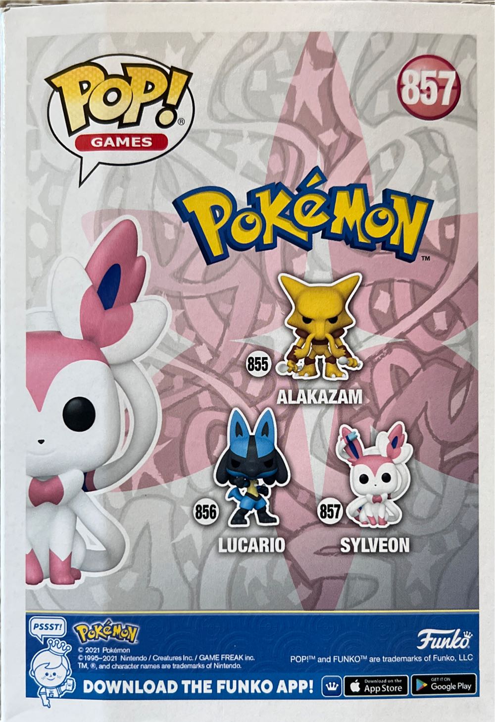 Sylveon - Pokémon vinyl figure collectible [Barcode 889698593410] - Main Image 3