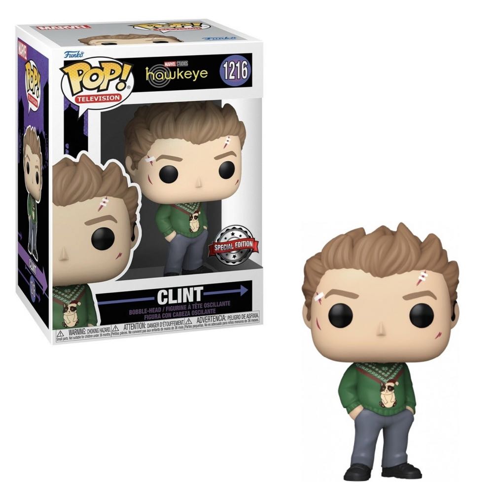 Clint Barton - Marvel Universe vinyl figure collectible [Barcode 889698611282] - Main Image 2