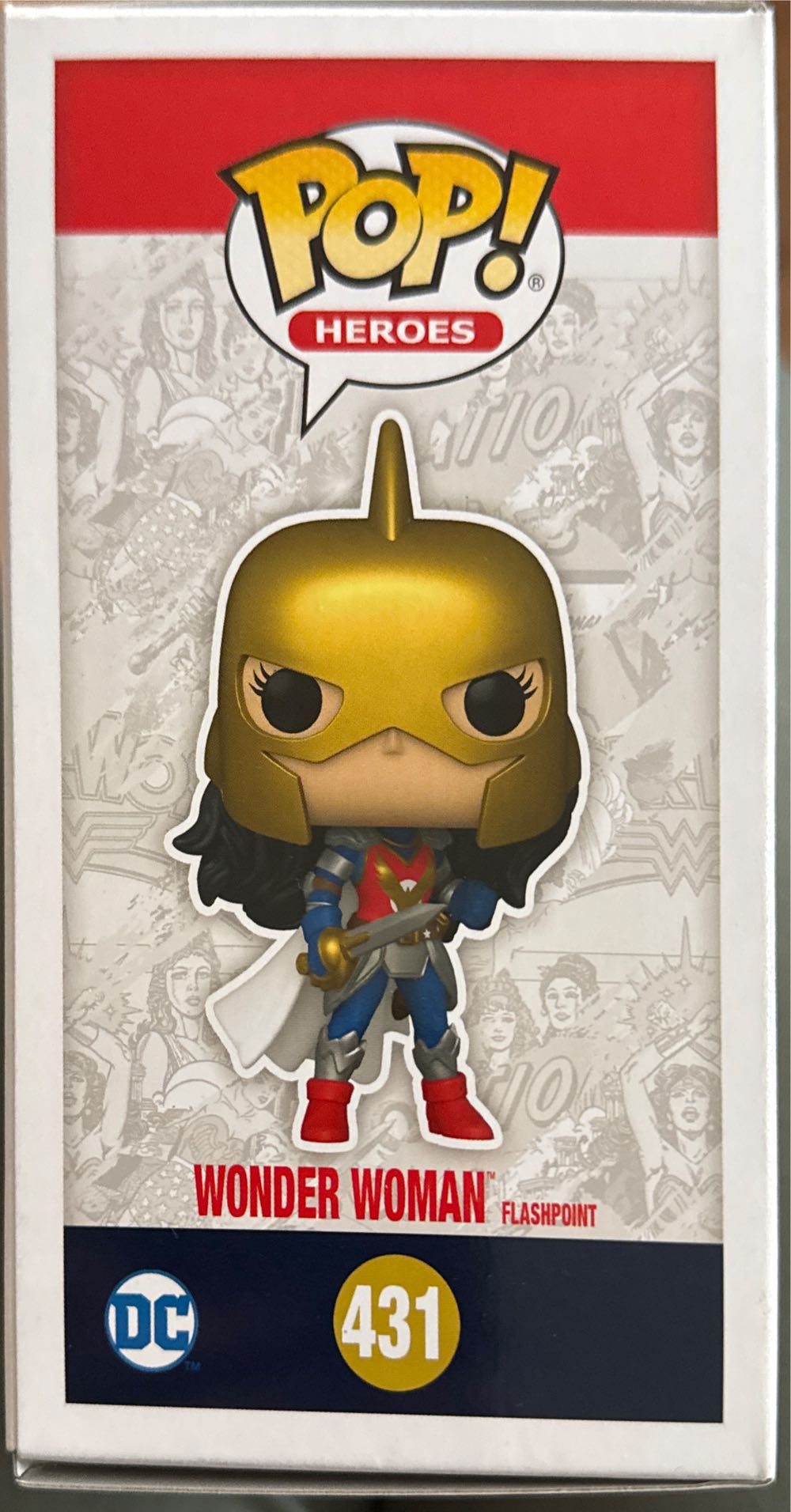 Wonder Woman (Flashpoint) - DC Universe vinyl figure collectible [Barcode 889698549943] - Main Image 3