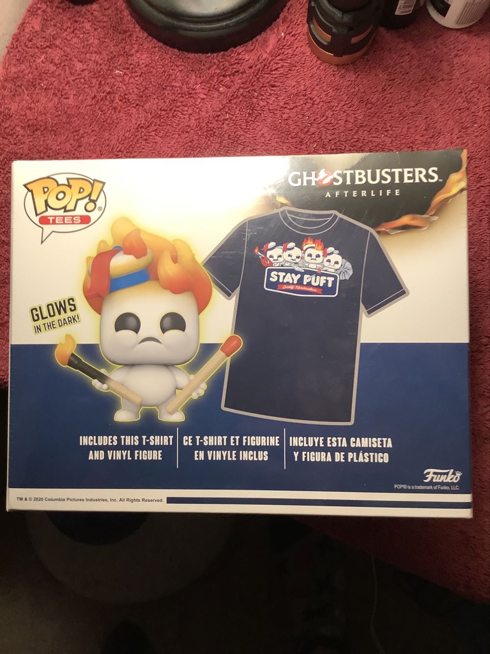 Pop! & Tee Box Ghostbusters: Afterlife Stay Puft Quality - Ghostbusters vinyl figure collectible [Barcode 889698491990] - Main Image 2