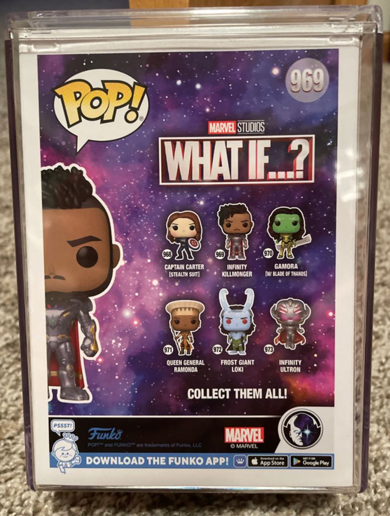 Infinity Killmonger - What If...? vinyl figure collectible [Barcode 889698586528] - Main Image 2