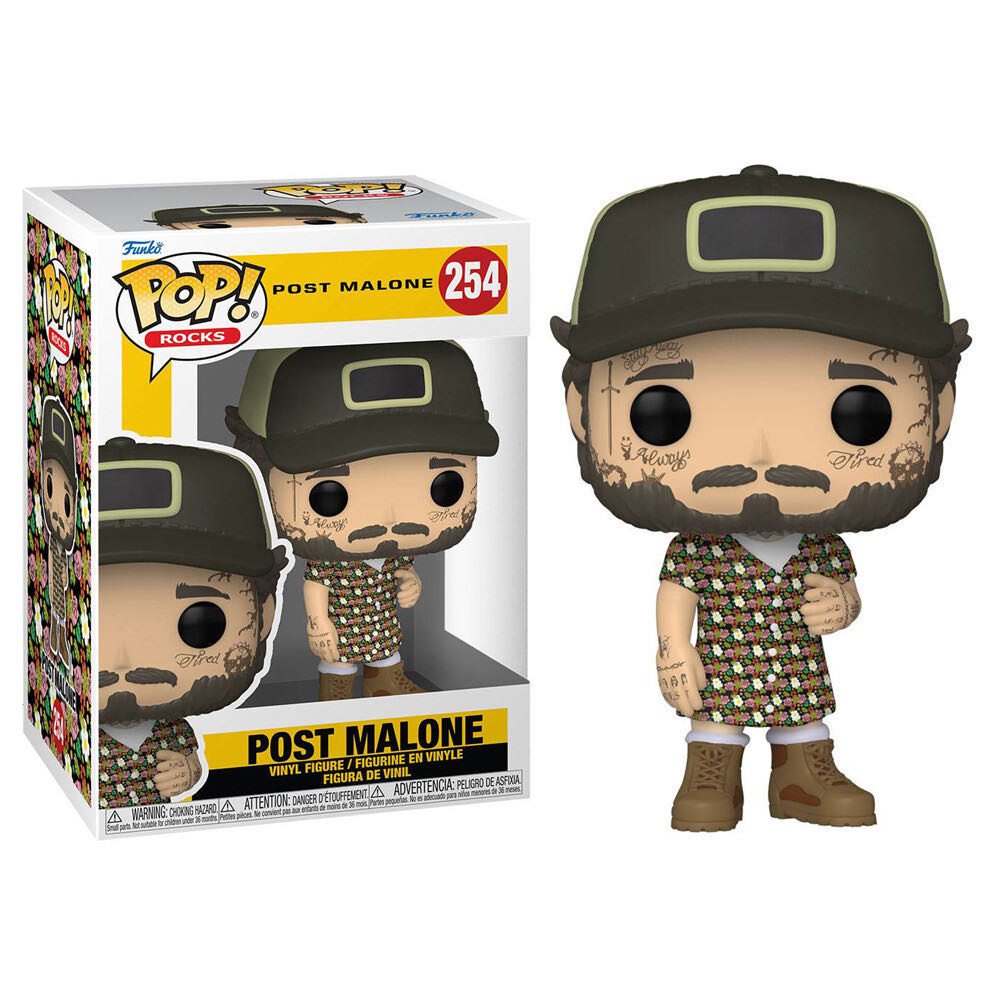 Post Malone (Sundress) - Musicians vinyl figure collectible [Barcode 889698597999] - Main Image 2