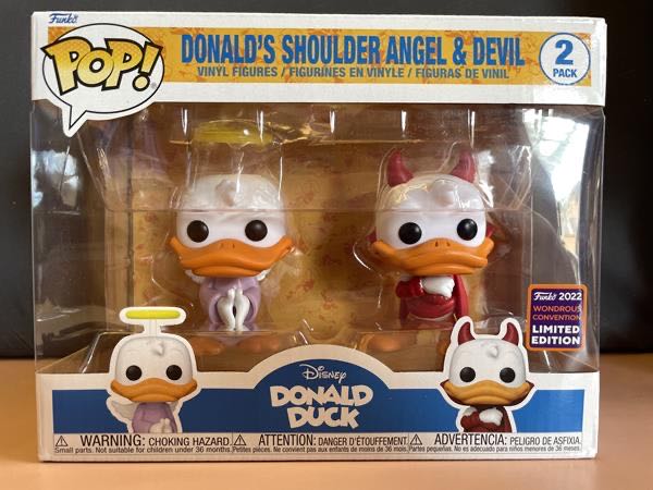 Donald’s Shoulder Angel & Devil - Disney vinyl figure collectible [Barcode 889698608060] - Main Image 3