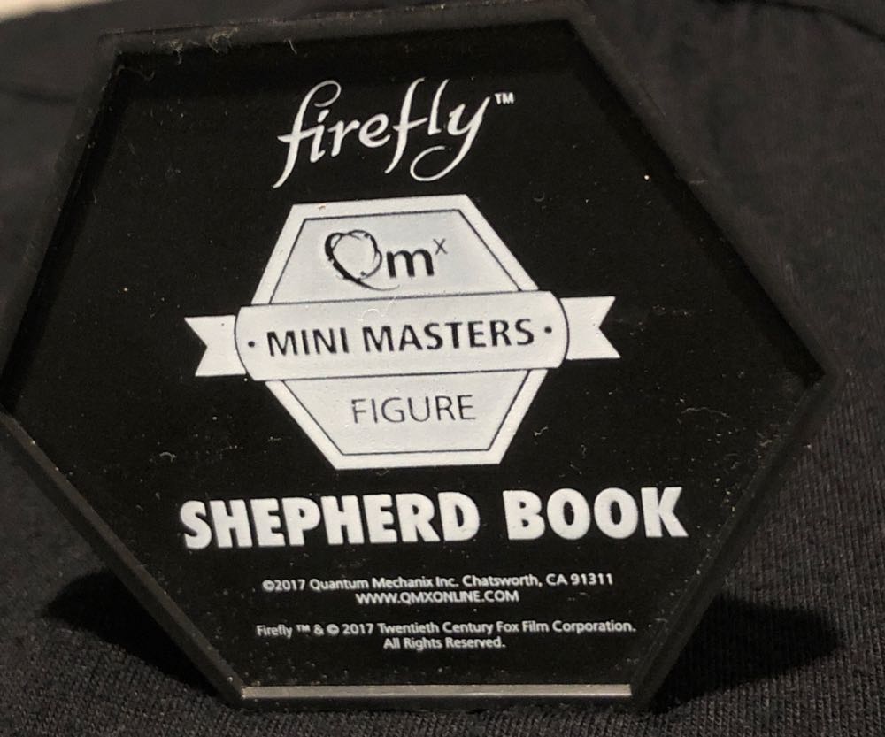 Qmx Mini Masters - Shepherd Book  vinyl figure collectible - Main Image 2