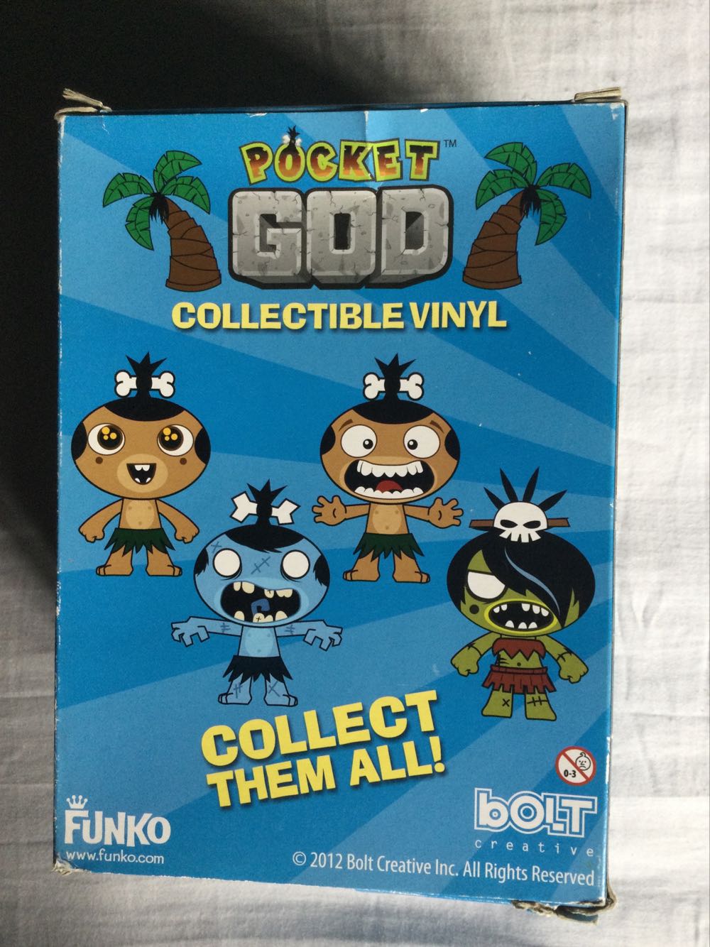 Zombie Pygmy : Funko Pocket God  vinyl figure collectible [Barcode 830395029696] - Main Image 3