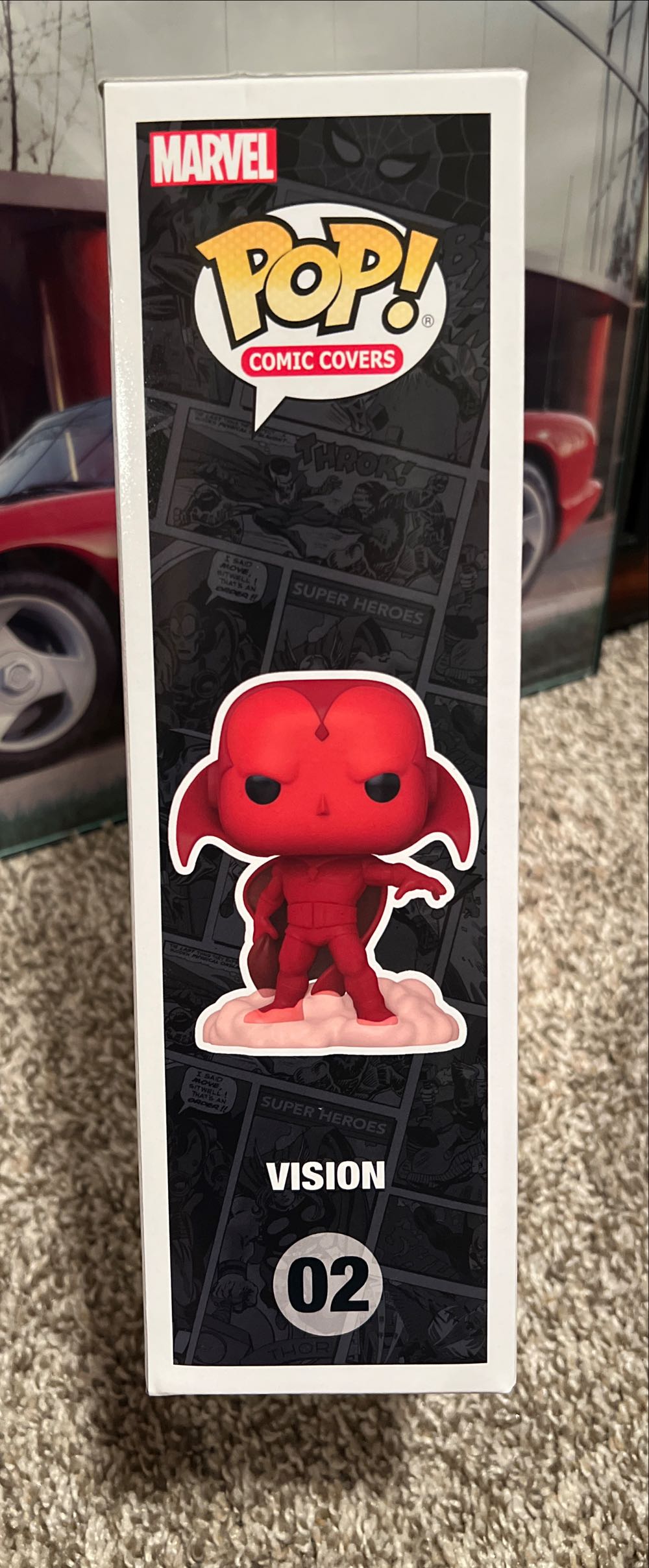 Vision (Comic Covers) - Marvel Universe vinyl figure collectible [Barcode 889698606622] - Main Image 4