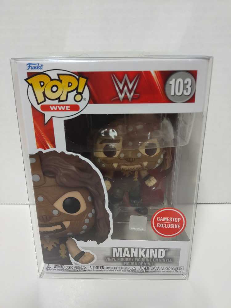 Mankind - WWE vinyl figure collectible [Barcode 889698613163] - Main Image 4