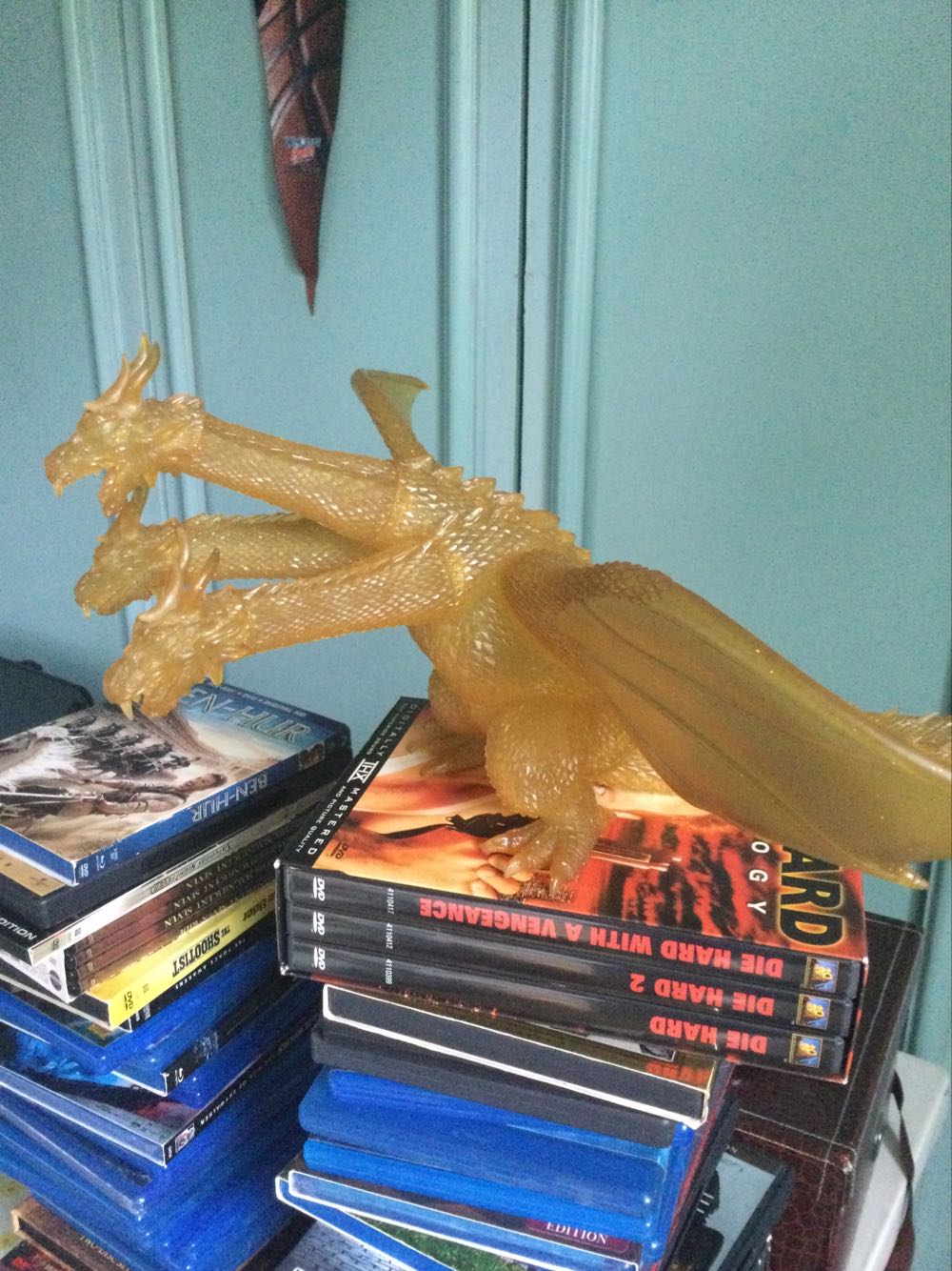 King Ghidorah ( Bandai / 2001 ) - Godzilla vinyl figure collectible - Main Image 2