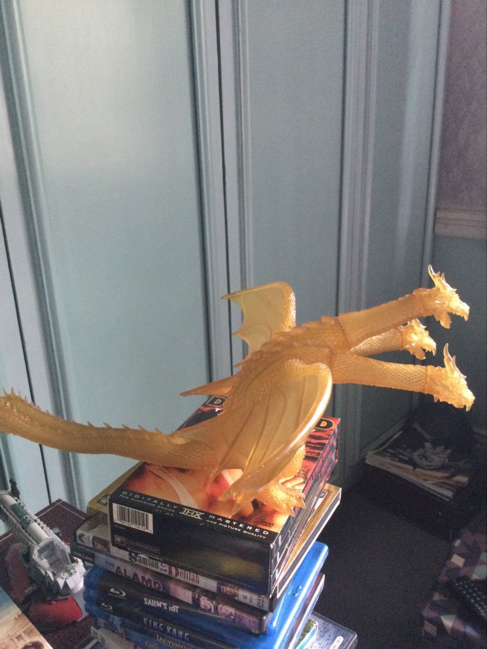 King Ghidorah ( Bandai / 2001 ) - Godzilla vinyl figure collectible - Main Image 3