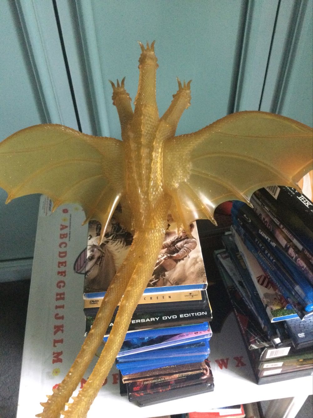 King Ghidorah ( Bandai / 2001 ) - Godzilla vinyl figure collectible - Main Image 4