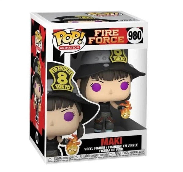 Fire Force: Maki  vinyl figure collectible [Barcode 889698561587] - Main Image 2