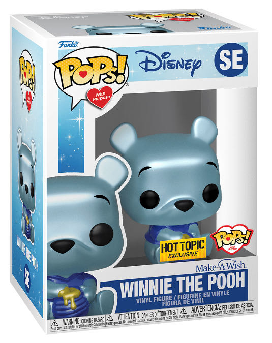 Pop! Disney Winnie The Pooh Make A Wish Hot Topic Exclusive - Winnie the Pooh vinyl figure collectible [Barcode 889698636711] - Main Image 2