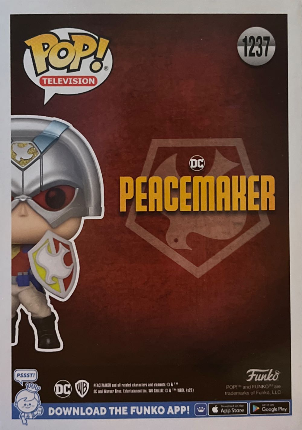 Peacemaker - DC Universe vinyl figure collectible [Barcode 889698636810] - Main Image 3