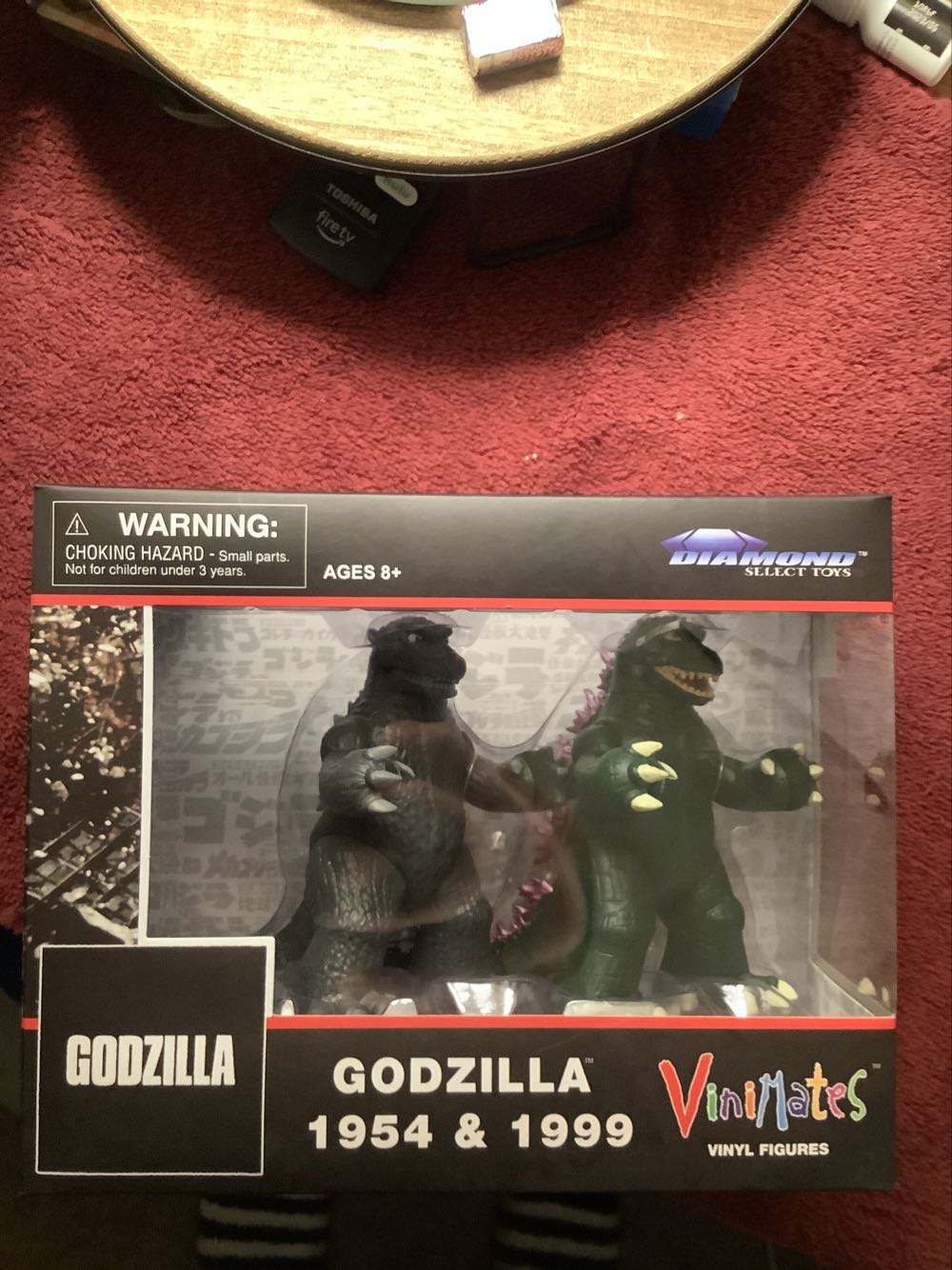 Diamond Select Vinimate Godzilla & Godzilla 1999 - Godzilla vinyl figure collectible [Barcode 699788846162] - Main Image 4