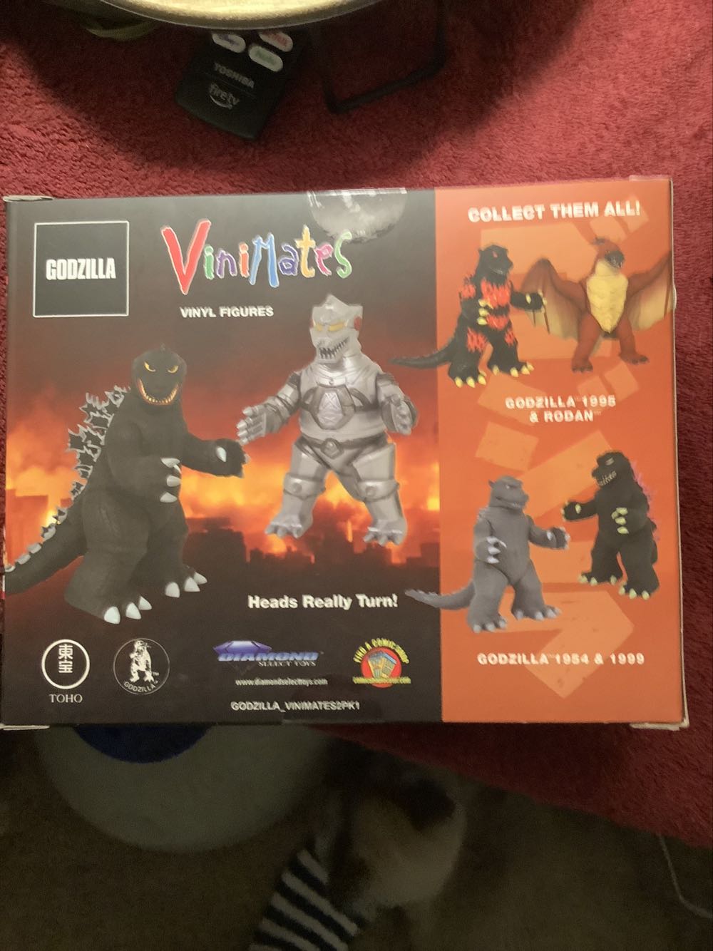 Diamond Select Vinimate Godzilla & Mechagodzilla - Godzilla vinyl figure collectible [Barcode 699788846179] - Main Image 2