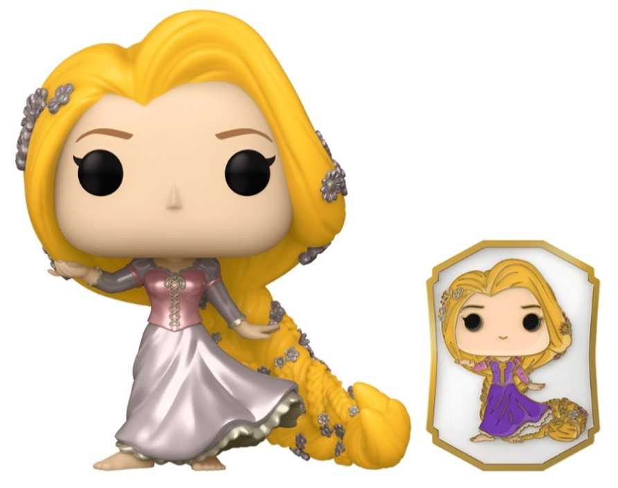 Rapunzel w/ Pin - Disney Princess vinyl figure collectible [Barcode 889698565691] - Main Image 3