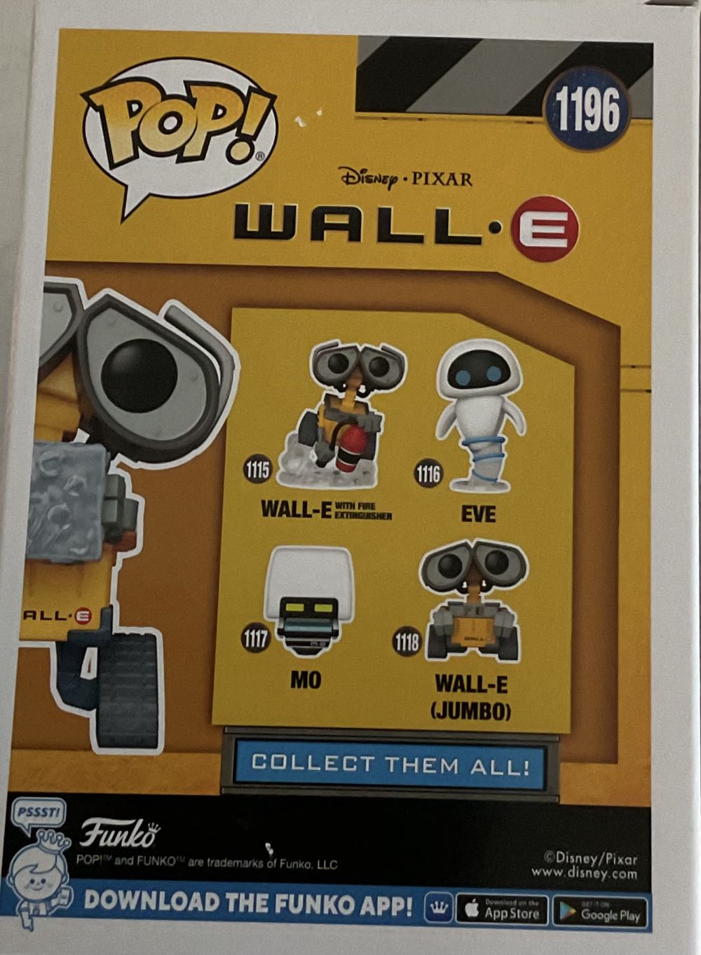 WALL-E - Wall-E vinyl figure collectible [Barcode 889698636827] - Main Image 3