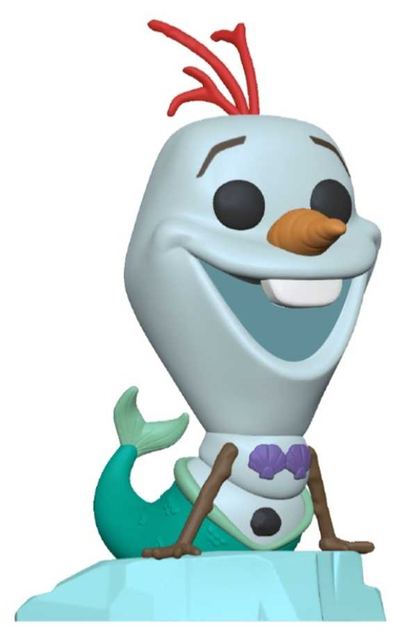 Olaf (as Ariel) - Frozen vinyl figure collectible [Barcode 889698618212] - Main Image 2
